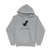 You Are Offline Hoodie for Developers - Programmer Hoodies From Made4Dev.com