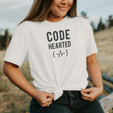 Code Hearted T-shirt for Developers