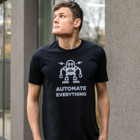 Automate Everything T-Shirt for Developers - Programmer Tees From Made4Dev.com