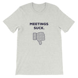 Meetings Suck T-Shirt for Developers - Programmer Tees From Made4Dev.com