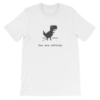 You Are Offline T-Shirt for Developers - Programmer Tees From Made4Dev.com